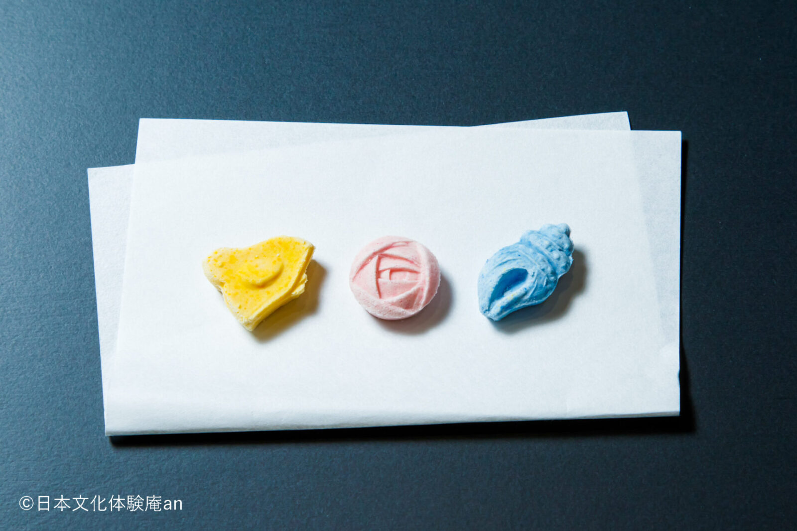 Japanese dried-type Sweets (Ohigashi) making with Tatedashi Matcha 画像4