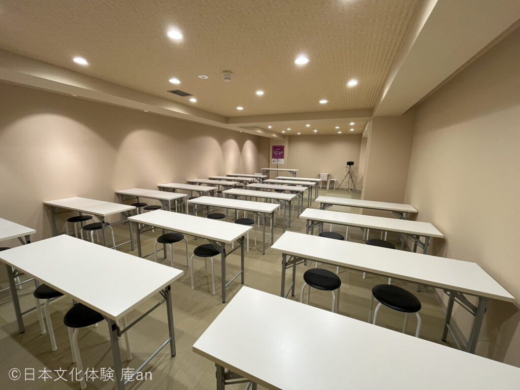 庵an 各会場の配席・定員 